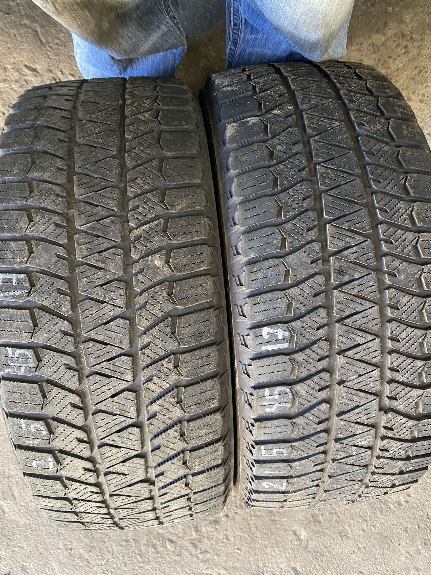 Pair Winter Tires