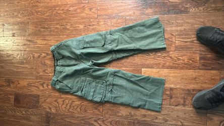 Boy Scouts of America Convertible Uniform Cargo Shorts Green size 26