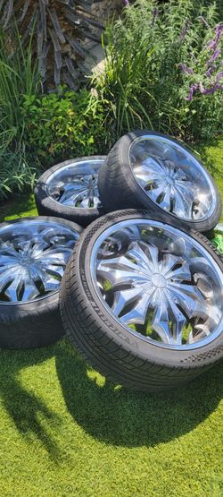 22 crome rims