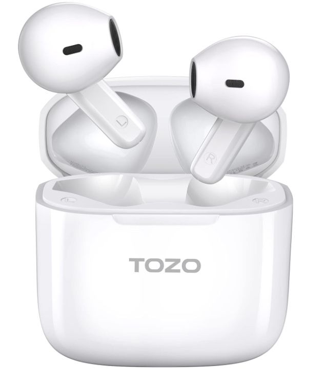New Upgraded Wireless Earbuds Bluetooth 5.3 Half in-Ear Lightweight Headsets
