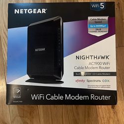 Netgear WiFi cable modem router