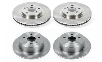 Toyota Camry L4 Front and Rear Rotor