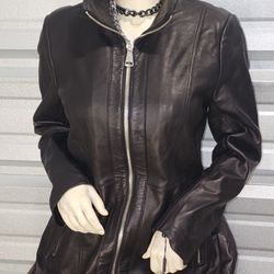 GUESS LEATHER COAT/JACKET