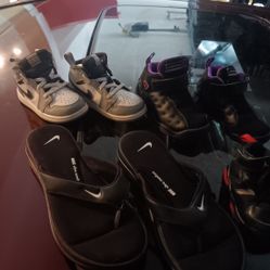 There Are 4 Pairs Of Shoes Priced And Size In Description 
