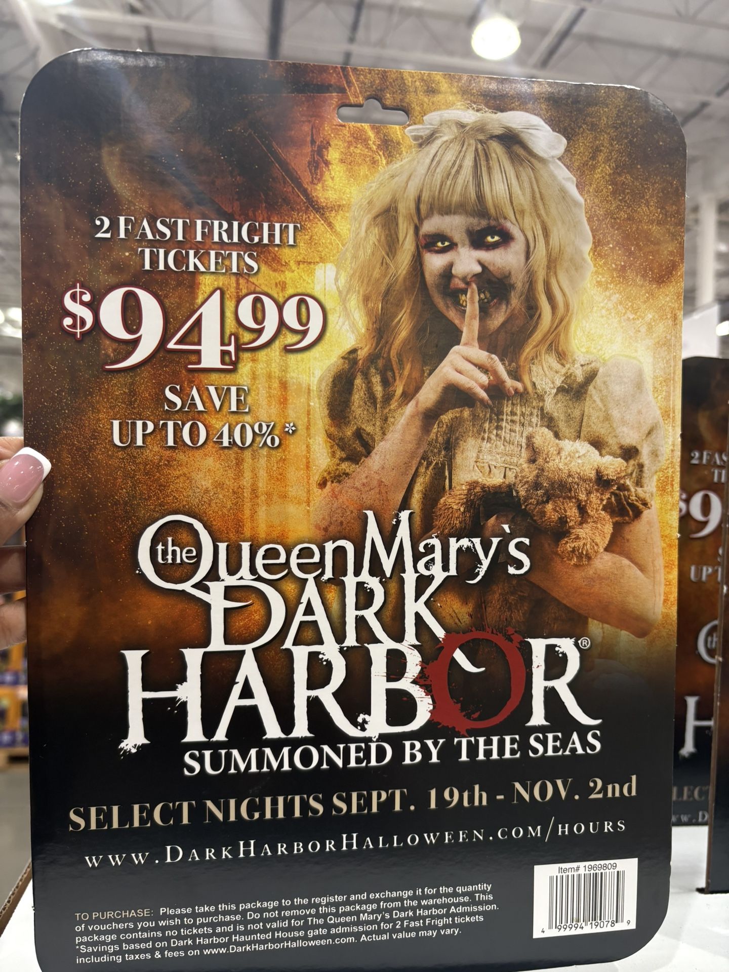 Queen Mary Tickets 
