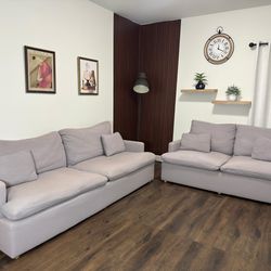 Ashley Furniture Cloud Couch Set