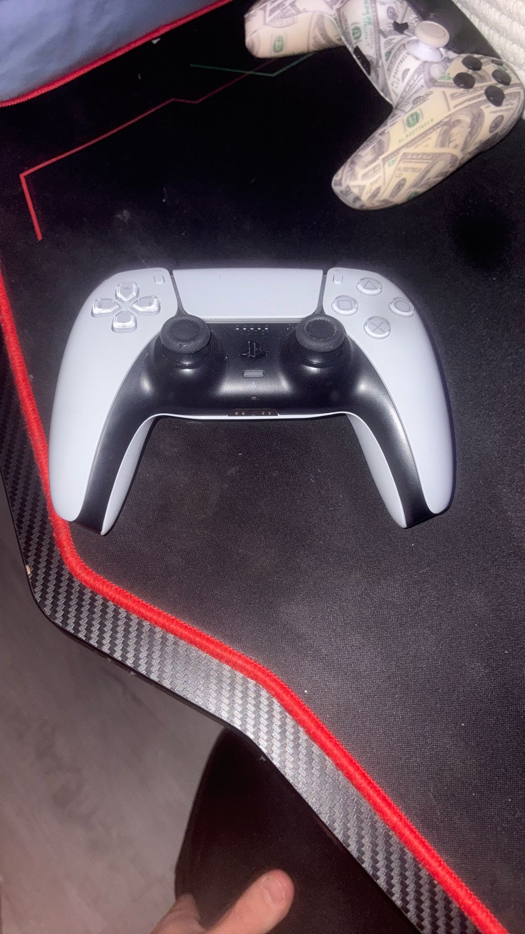 White Play Station Controller 