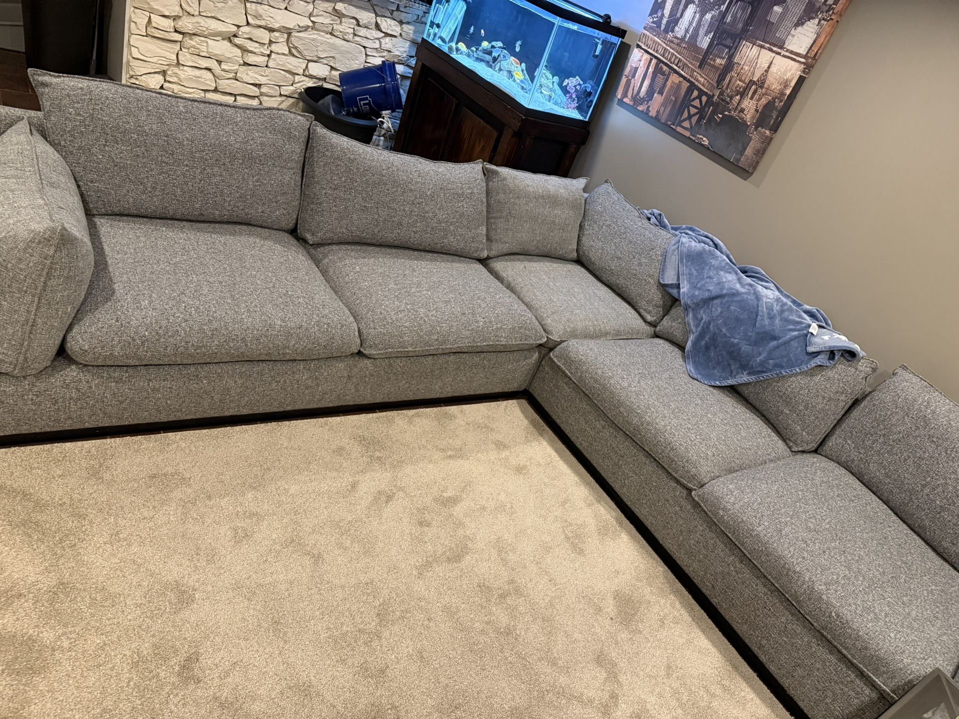 Mirage Cloud 3 Piece Sectional