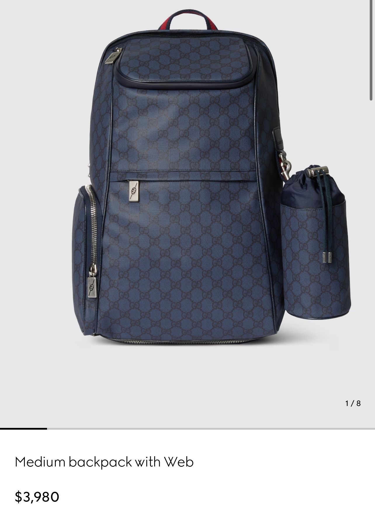 Gucci X Supreme Bookbags ! Brand New