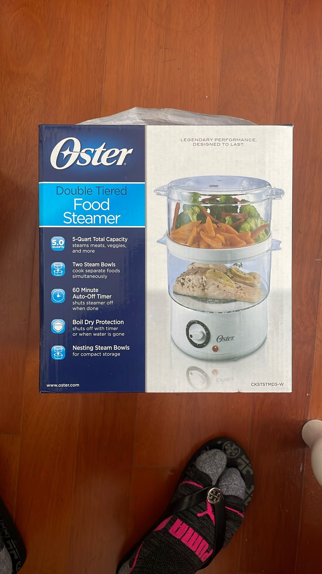 Double Tiered Food Steamer 