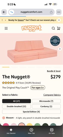 Original Nugget Kids Play Couch