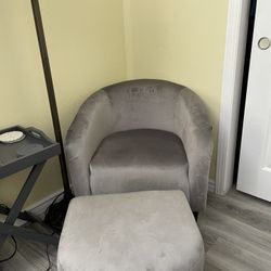 Chair And Ottoman