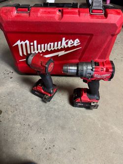Milwaukee M18 Fuel Drill and Impact Driver Combo