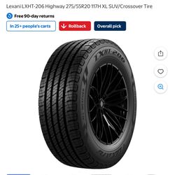 New Lexani tires