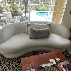 White sofa