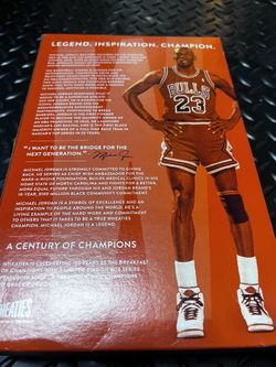 2021 MICHAEL JORDAN 100 YEARS OF CHAMPIONS LIMITED EDITION WHEATIES CEREAL BOX