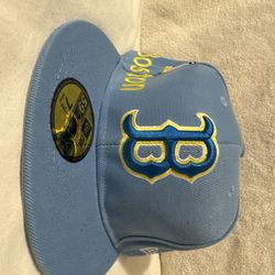 Boston Red Sox New Era City Connect Fitted Hat Size 7 1/2
