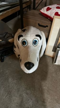 Dalmatian Mascot Head