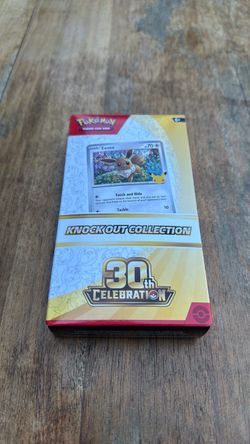 Pokemon 30th Celebration Knockout and Tins