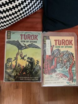 Gold Key silver age Turok Son of Stone comic Lot