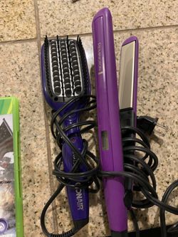 2 hair straighteners