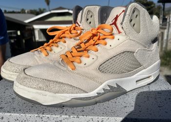 Air Jordon 5 Retro SE Craft Light Orewood Brown Size Men’s 13