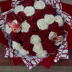 Foam Rose Bouquet
