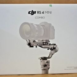 New DJI RS 4 MINI Combo Professional 3-axis Camera Stabilizer, Auto Axis Locks