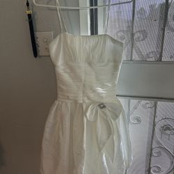 Girls White Dress 