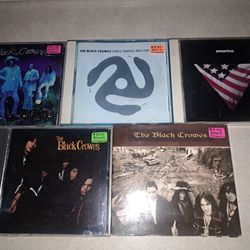 5 Black Crowes CD Record Albums