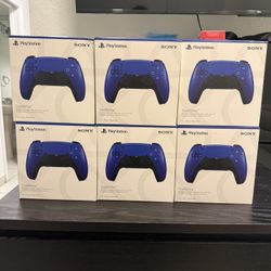 Cobalt Blue Dualsense Ps5 Controller 