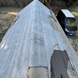 Before & After New R O O F S 