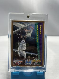 Fleer 1992-93 Shaquille O'Neal #298 Slam Dunk Insert Orlando Magic NBA