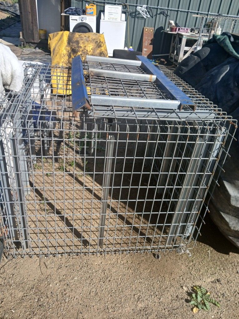 Chicken Secure Cages With Top Door 4x4x4