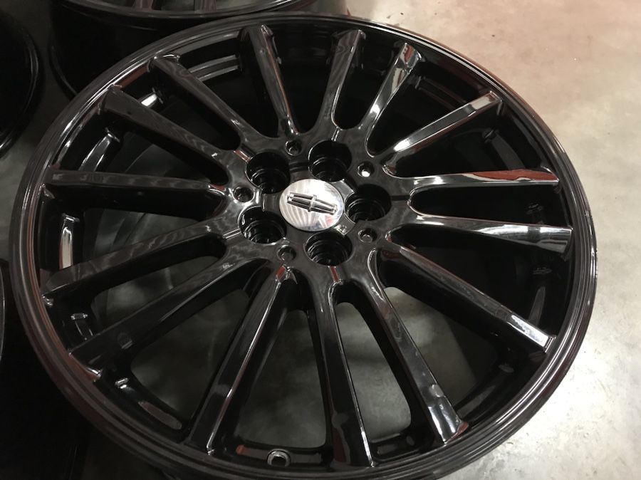 20 inch gloss black Lincoln MKX wheels rims oem factory stock original