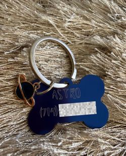 Personalized engraved Dog tags
