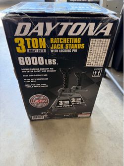 Daytona 3 ton Jack Stands (Gray)