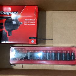 Snap On 1/2 Impact And Standard Set 