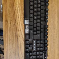 Lulup Gaming Keyboard Wired 