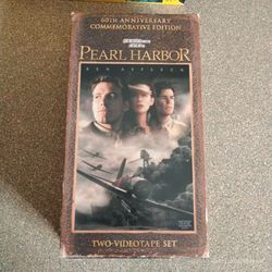 Pearl Harbor VHS Two-Tape 60th Anniversary Edition