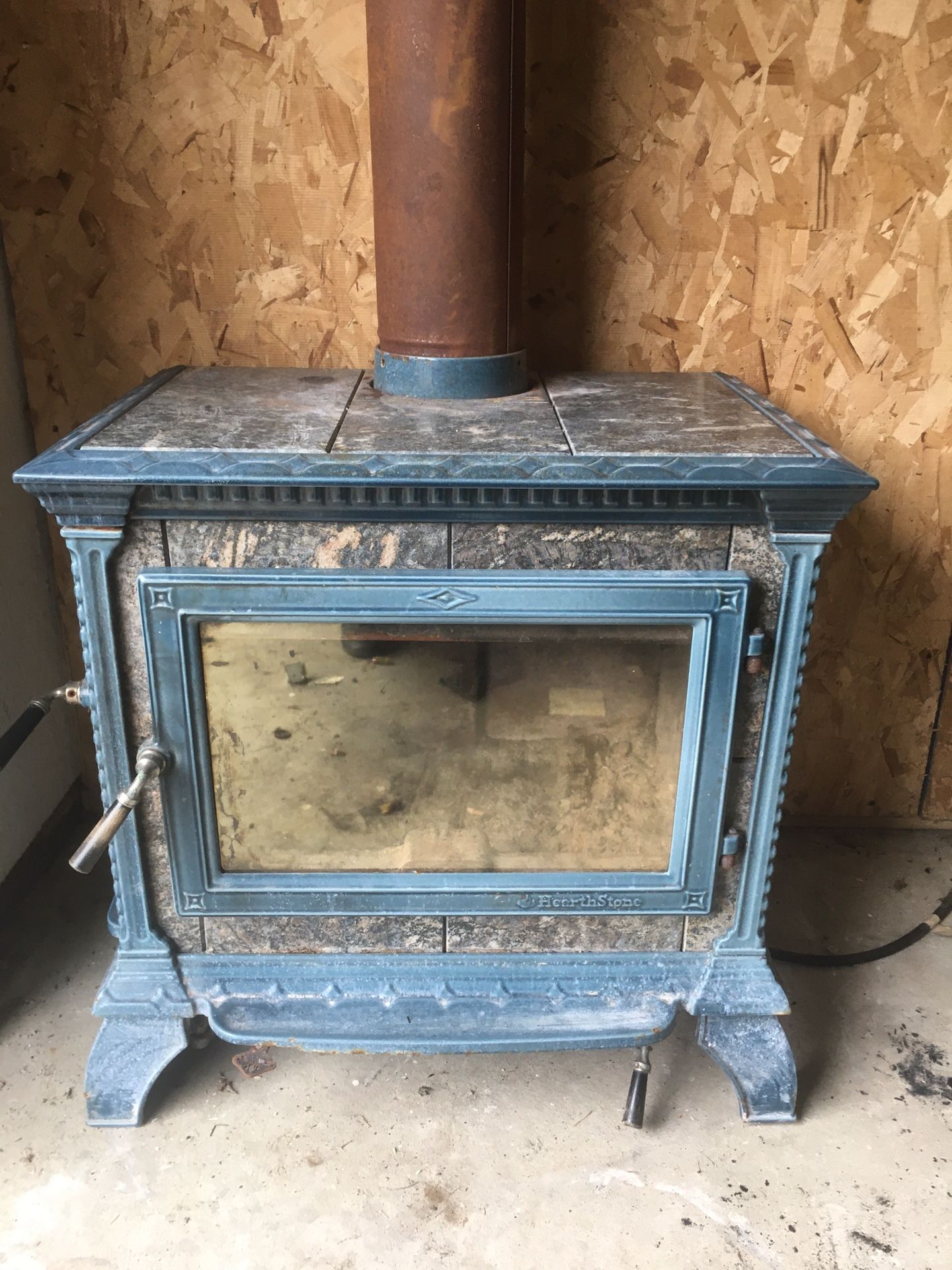 HERTHSTONE tribute Soapstone indoor wood stove for Sale in Norwich, CT