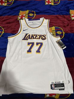 Luka Dončić - Lakers White Jersey - SIZE XL 