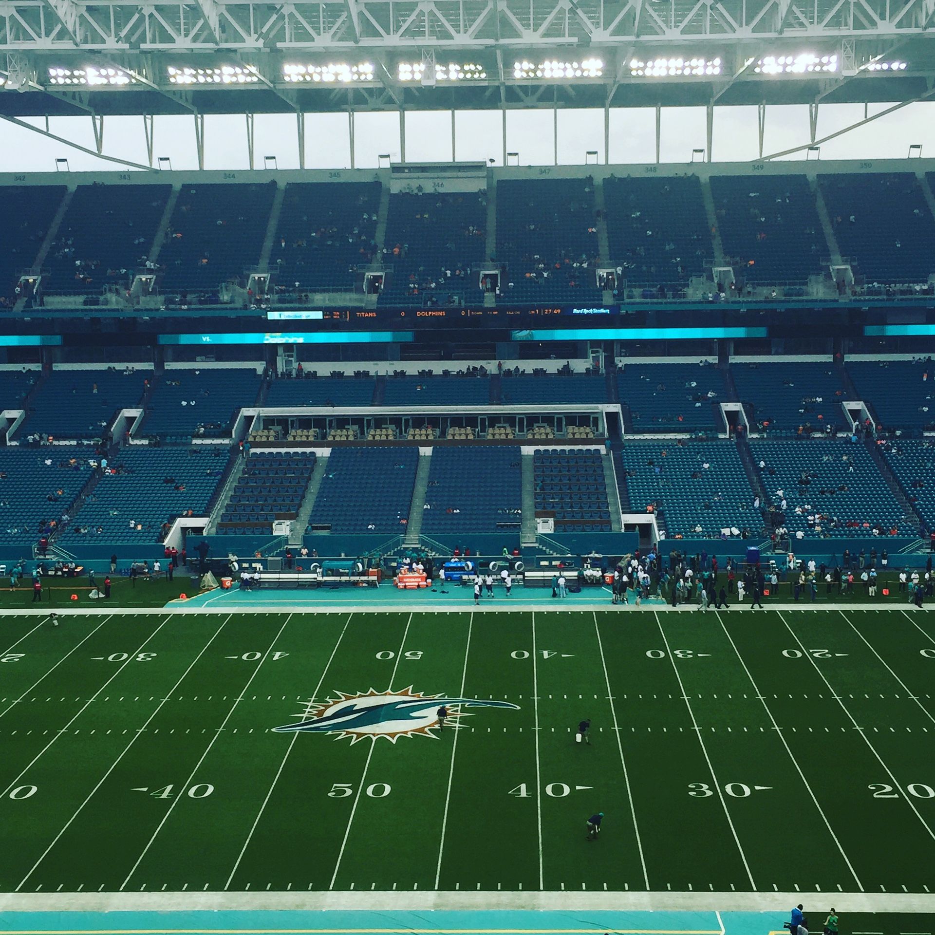 2 Ticklets For Atlanta Falcons At Miami Dolphins 10/24 Sec 317 Aisle Seats