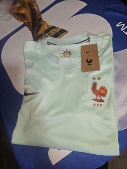 High-quality France home and away jerseys