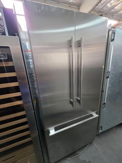 36" THERMADOR BUILT IN FRENCH DOOR STAINLESS STEEL REFRIGERATOR