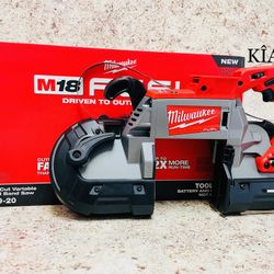 MILWAUKEE Deep Cut Variable Speed M18 FUEL Band Saw Model 2729-20