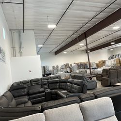 RECLINING SOFAS AND SECTIONALS READY TO GO HOME TODAY! Brand New! Huge Discounts