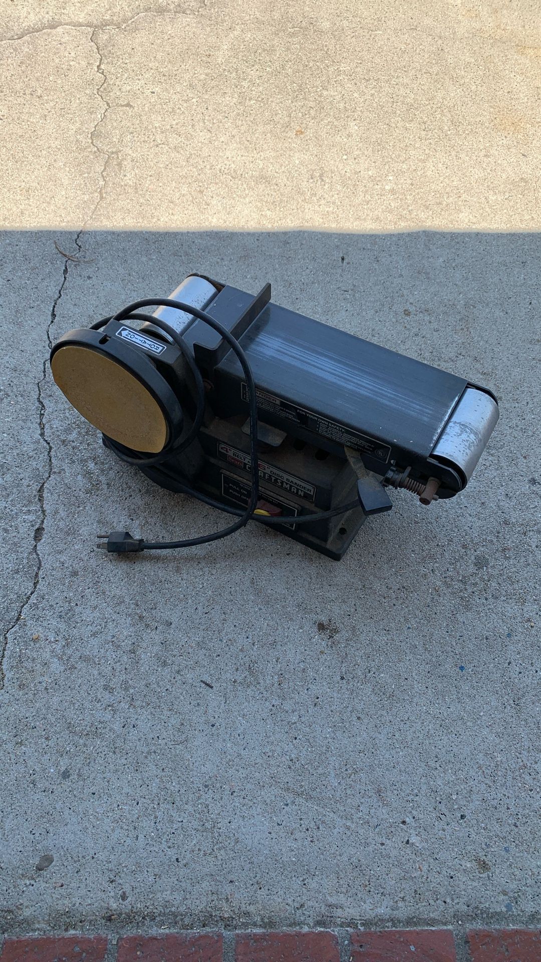 Craftsman Belt And Disc Sander