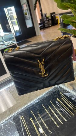 Saint Laurent YSL Loulou Quilted Shoulder Bag