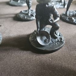 Set If 10 Pewter Franklin Mint